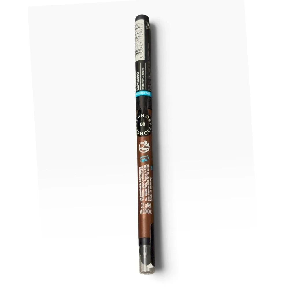 Sephora Collection 12H Retractable Eyeliner Waterproof 08 Shimmer Espresso Brown